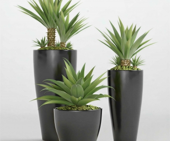 Modern Ground Green Plant Potted Plants-ID:780123958