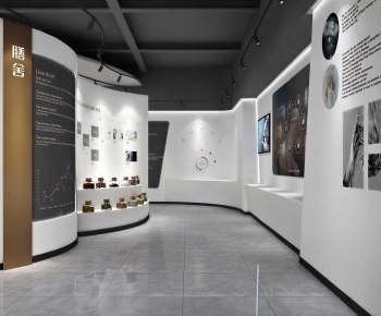Modern Office Exhibition Hall-ID:560969111