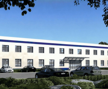 Modern Appearance Of Commercial Building-ID:915335899