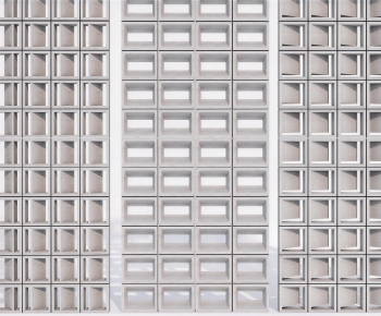 Modern Cement Brick Screen Partition-ID:247010957