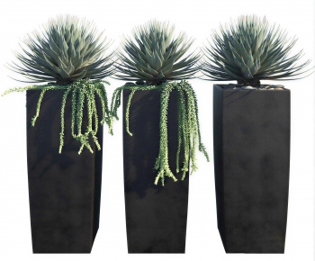 Modern Ground Green Plant Potted Plants-ID:616616016