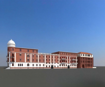 European Style Appearance Of Commercial Building-ID:369579826