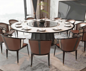 New Chinese Style Dining Table And Chairs-ID:400192981