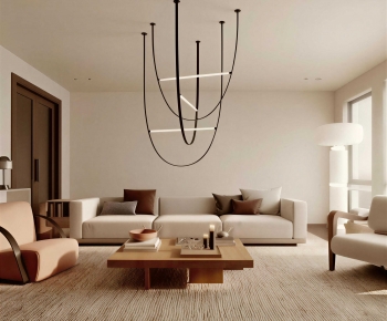 Wabi-sabi Style A Living Room-ID:980724109