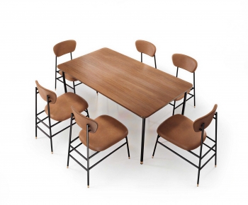 Modern Dining Table And Chairs-ID:725866086