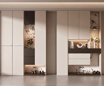 Modern Entrance Cabinet-ID:395775082