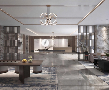 New Chinese Style Lobby Hall-ID:202219968