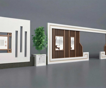 Modern Building Component-ID:244362121