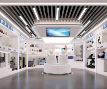 Modern Exhibition Hall-ID:254748119