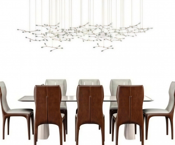 Modern Dining Table And Chairs-ID:764662032