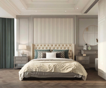 French Style Bedroom-ID:672288893