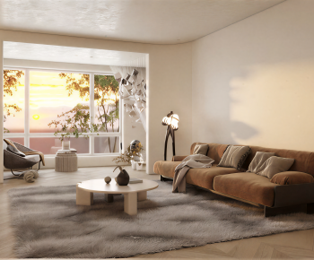 Wabi-sabi Style A Living Room-ID:229106904