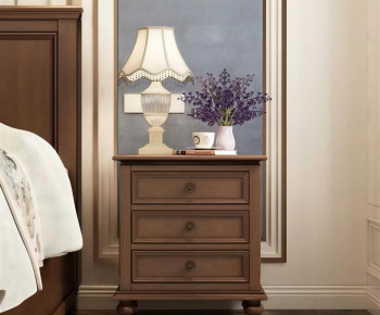 American Style Bedside Cupboard-ID:570555934