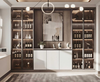 Modern Wine Cabinet-ID:555775887