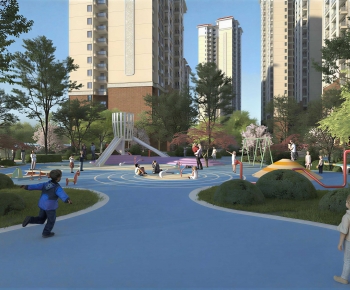 Modern Park Landscape-ID:501188995