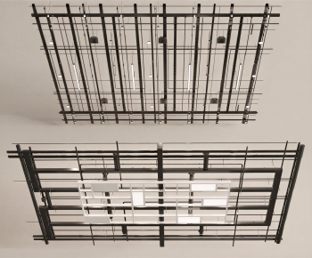 Industrial Style Suspended Ceiling-ID:193909888