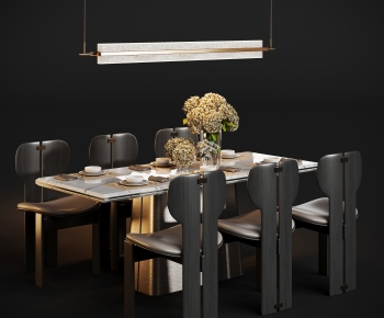 Modern Dining Table And Chairs-ID:543577911