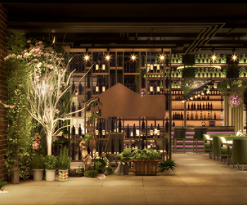 Industrial Style Restaurant-ID:583658933