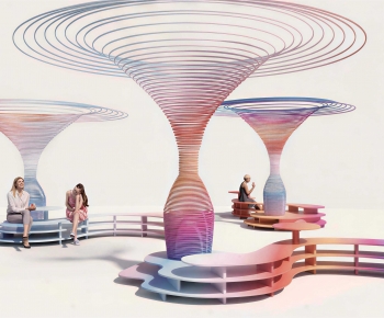 Modern Sculpture Sketch-ID:577384001