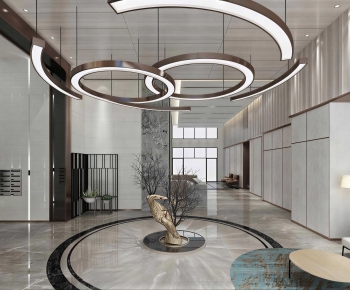 Modern Office Reception Desk-ID:900346045