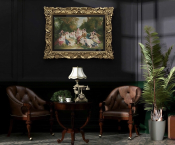 American Style Lounge Chair-ID:967427978