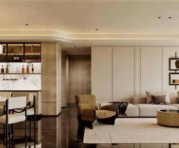 Modern A Living Room-ID:869460181