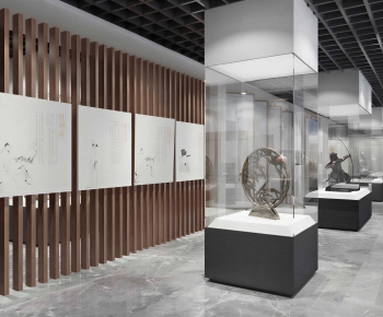 New Chinese Style Exhibition Hall-ID:241319893