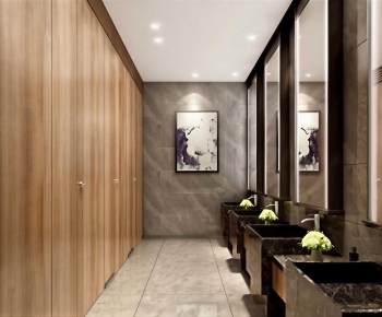 Modern Public Toilet-ID:369051936