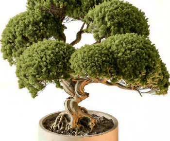 New Chinese Style Ground Green Plant Potted Plants-ID:929884915