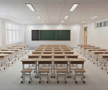 Modern School Classrooms-ID:284707076