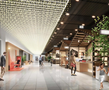 Modern Shopping Mall-ID:580859901