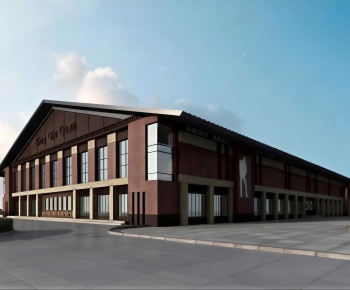 New Chinese Style Appearance Of Commercial Building-ID:915889985