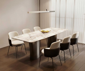 Modern Dining Table And Chairs-ID:618140763