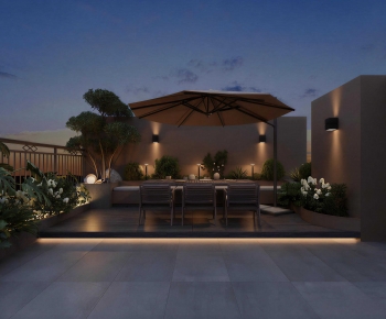 Modern Courtyard/landscape-ID:386593107