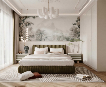 French Style Bedroom-ID:593954095