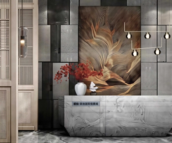 New Chinese Style Reception Hall-ID:748601096