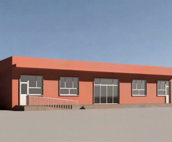 Modern Industrial Building-ID:934879835