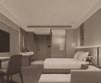Modern Guest Room-ID:133483896