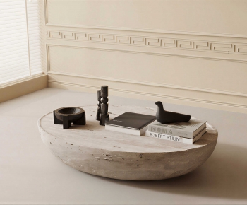 Wabi-sabi Style Coffee Table-ID:680335049