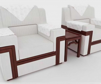 New Chinese Style Single Sofa-ID:513716943