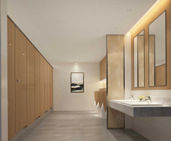Modern Public Toilet-ID:915659902
