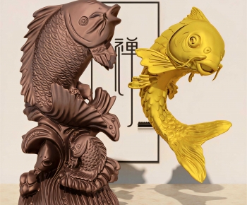 New Chinese Style Decorative Set-ID:134840017