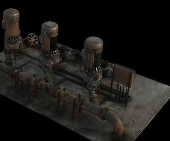 Modern Industrial Equipment-ID:663903956