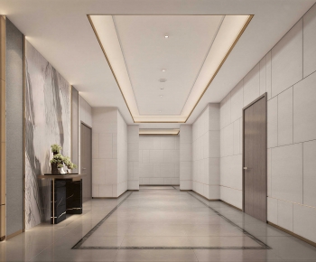 Modern Office Elevator Hall-ID:240237004