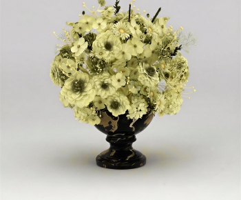 Simple European Style Flower Arrangement-ID:446589954