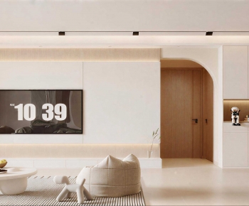 Modern A Living Room-ID:623003017