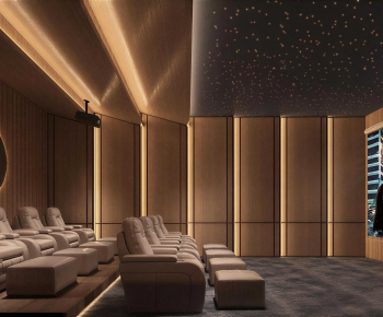 Modern Audiovisual Room-ID:770571955