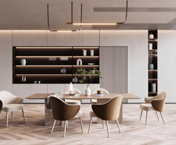 Modern Dining Room-ID:124121907