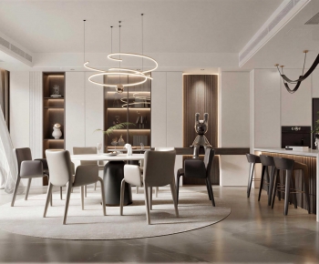 Modern Dining Room-ID:646852028