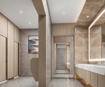 Modern Public Toilet-ID:403145071